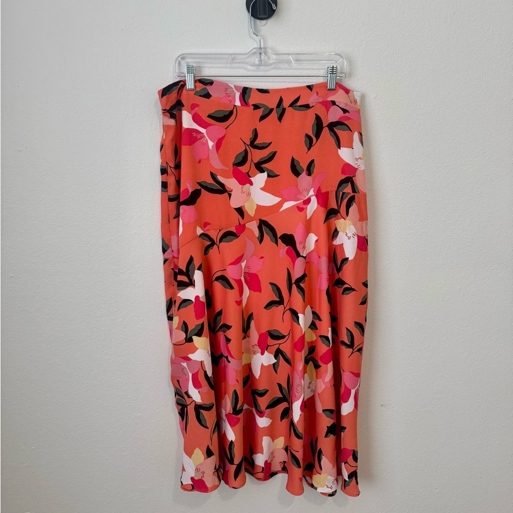 Liz Claiborne Vibrant Floral Maxi/Midi Skirt